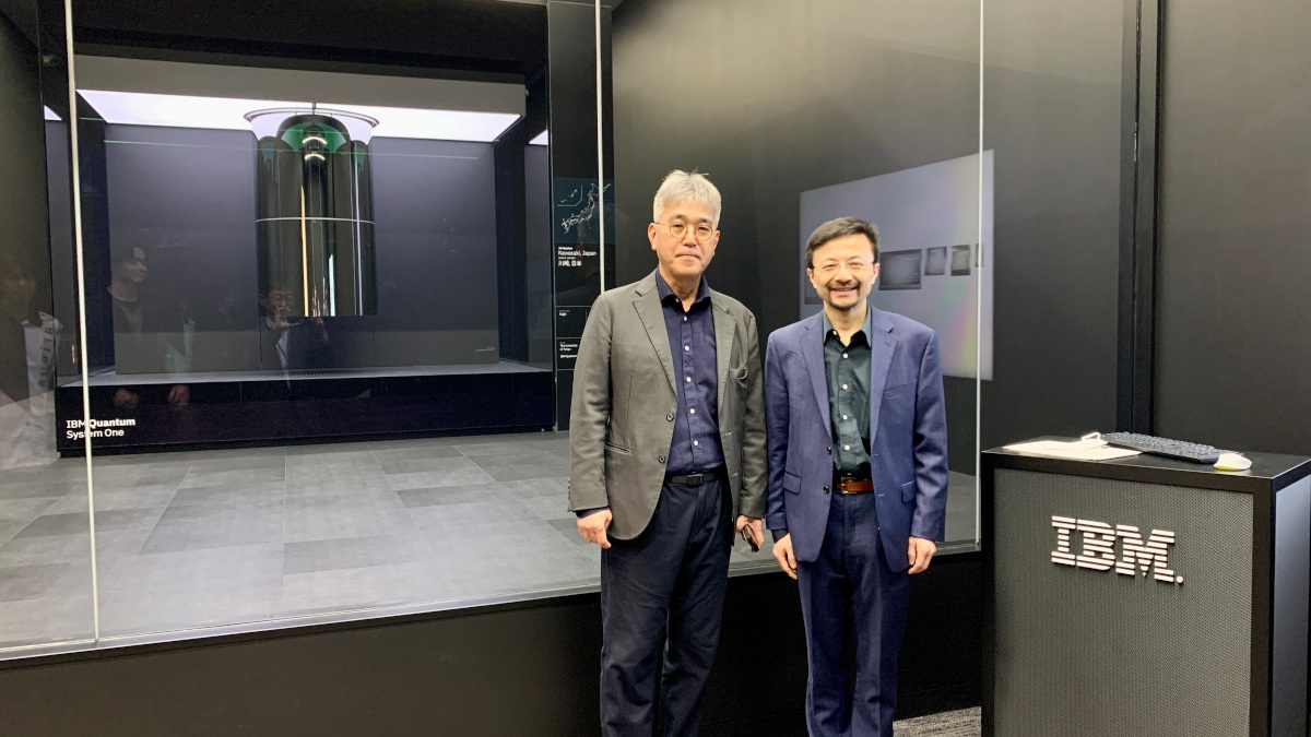 Dr. Wang visits Keio Univ. Quantum Computing Center & IBM Q Hub (March 27, 2024)